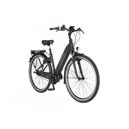 Fischer Fahrräder FISCHER E-Bike City CITA 3.1i, Elektrofahrrad, schwarz matt, 28 Zoll, RH 44 cm, Mittelmotor 50 Nm, 48 V / 504 Wh Akku im Rahmen