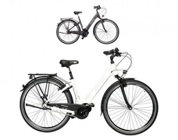 Fischer Fahrräder Fischer E-Bike City CITA 3.1i, Elektrofahrrad, weiß matt, 28 Zoll, RH 44 cm, Mittelmotor 50 Nm, 48V Akku im Rahmen