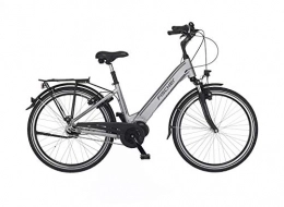 Fischer Fahrräder Fischer E-Bike City CITA 4.0i, Elektrofahrrad, quarzgrau matt, 26 Zoll, RH 41 cm, E-Bike Mittelmotor 50 Nm, 48 V Akku im Rahmen