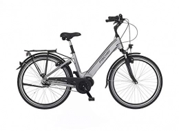 Fischer Fahrräder Fischer E-Bike City CITA 4.0i, Elektrofahrrad, quarzgrau matt, 28 Zoll, RH 44 cm, E-Bike Mittelmotor 50 Nm, 48 V Akku im Rahmen