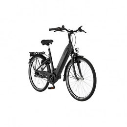 Fischer Elektrofahrräder FISCHER E-Bike City CITA 4.1i, Elektrofahrrad, schwarz matt, 26 Zoll, RH 41 cm, Mittelmotor 65 Nm, 36 V Akku im Rahmen