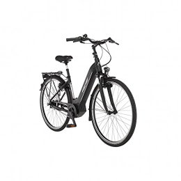 Fischer Fahrräder FISCHER E-Bike City CITA 5.8i, Elektrofahrrad, Schwarz matt, 28 Zoll, RH 44 cm, Brose Drive C Mittelmotor 50 Nm, 36 V Akku im Rahmen