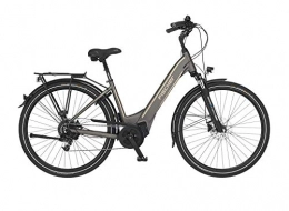 Fischer Fahrräder FISCHER E-Bike City CITA 6.0i, Elektrofahrrad, platingrau matt, 28 Zoll, RH 44 cm, Brose Mittelmotor 50 Nm, 36V Akku im Rahmen