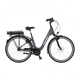 Fischer Fahrräder FISCHER E-Bike City CITA ECU 1401, Elektrofahrrad, Anthrazit matt, 28 Zoll, RH 44 cm, Frontmotor 32 Nm, 36 V Akku… (MJ 2022)
