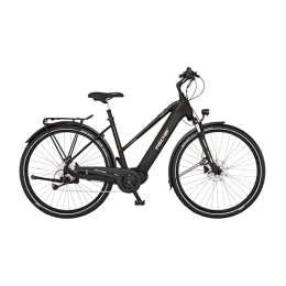 Fischer Elektrofahrräder FISCHER E-Bike Trekking VIATOR 4.2i, Elektrofahrrad für Damen und Herren, RH 45 cm, Mittelmotor 80 Nm, 36 V Akku