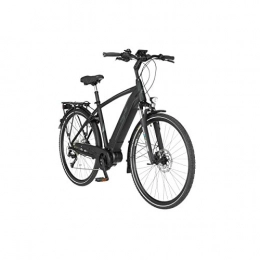 Fischer Elektrofahrräder FISCHER Herren - Trekking E-Bike VIATOR 4.0i, Elektrofahrrad, schwarz matt, 28 Zoll, RH 50 cm, Mittelmotor 50 Nm, 48 V / 418 Wh Akku im Rahmen