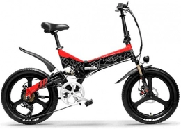MIYNTB Elektrofahrräder Folding Electric Bike, 20 Zoll Geschwindigkeit Mnner Und Frauen Rennrad Kleine Tragbare Ultra Light Doppelstodmpfung Fr Erwachsene Mnner Und Frauen