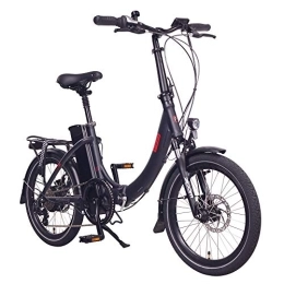 FOO Elektrofahrräder FOO F1 20” E-Bike, E-Faltrad, 36V 13Ah 468Wh (Schwarz)