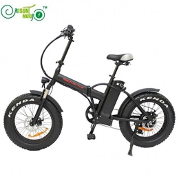 HalloMotor Fahrräder Free Shipping 48V 500W 8Fun / Bafang Hub Motor 20" Ebike Mini Folding Fat Tire Electric Bicycle with 48V 12.5AH Lithium Battery