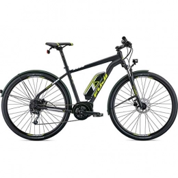 Fuji Fahrräder Fuji E Crossbike 700c E Bike Pedelec 28 Zoll E-Traverse 1.3+ Elektro Fahrrad 28" (Satin Black, 58 cm)