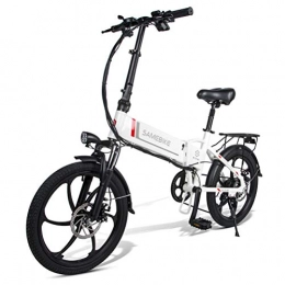 Fy-Light Elektrofahrräder Fy-Light Samebike 20Lvxd30 Elektrisches Moped Fahrrad 20 Wiederaufladbares Faltbares E-Fahrrad mit 350W Motorfernbedienung