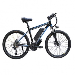 FZYE Fahrräder FZYE 26 Inchelectric Bikes Bike Fahrrad, 48V austauschbaren Lithium-Ionen-Akku LED-Anzeige Erwachsener OutdoorRadfahren Reisen Arbeit, Blau