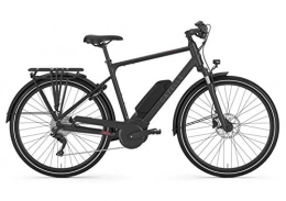 Gazelle Fahrräder Gazelle MEDEO T9 HMB (500 Wh), 9 Gang Kettenschaltung, Herrenfahrrad, Diamant, Modell 2020, 28 Zoll, Black, 45 cm