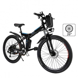 GJJSZ Elektrofahrräder GJJSZ 26''elektrisches Mountainbike mit Abnehmbarer Lithium-Ionen-Batterie mit großer Kapazität(36 V, 250 W) für Erwachsene, elektrisches Fahrrad, 21-Gang-Getriebe und DREI Arbeitsmodi