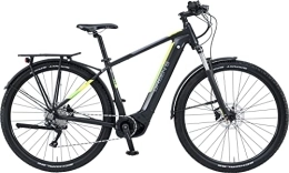 Winora Elektrofahrräder Green's Watford 500Wh Bosch Elektro ATB Bike 2022 (29" Herren Diamant 46cm, Black matt)