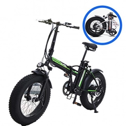 GUOJIN Elektrofahrräder GUOJIN 20" Elektrofahrrad Mountainbike Klapprad Fahrrad, Hybrid, geeignet für den Pendelverkehr in der Stadt, Schwarz
