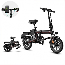GUOJIN Fahrräder GUOJIN Zusammenklappbares Elektrofahrrad Mit 350W Motor / 9.6Ah Batterie, Höchstgeschwindigkeit 25Km / H / Maximale Belastung 150Kg, Motor Moped Fahrrad