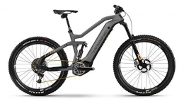 Winora Elektrofahrräder Haibike AllMtn SE Yamaha Elektro Bike 2021 (S / 41cm, Titan / Black / Yellow Matte)