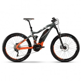 HAIBIKE Fahrräder Haibike E-Bike SDURO FullSeven LT 8.0 500Wh 20-G XT 18 HB YXC Olive / orange / Silver matt X-Large