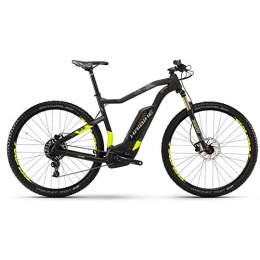 HAIBIKE Elektrofahrräder Haibike E-Bike SDURO HardNine Carbon 8.0 500Wh 11-G NX 18 HB BCXP Carbon / Lime / Titanium Large