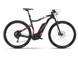 HAIBIKE Fahrräder Haibike E-Bike SDURO HardNine Carbon 9.0 500Wh 11-G XT 18 HB BCXP Carbon / Red / Silver Medium