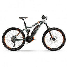 HAIBIKE Elektrofahrräder Haibike E-Bike XDURO AllMtn 8.0 500Wh 20-G XT 18 HB YXC Oliv / Orange / Silber Matt Medium