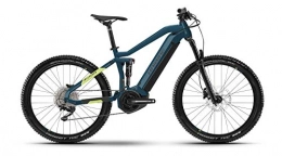 Winora Fahrräder Haibike FullSeven 5 Yamaha Elektro Bike 2021 (M / 44cm, Blue / Canary)