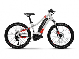 Winora Fahrräder HAIBIKE HardFour 400Wh 9-G Altus 24 Zoll Yamaha cool Grey-red-Cyan XS / 34 2021