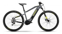 Winora Elektrofahrräder Haibike HardNine 6 630Wh Yamaha Elektro Bike 2022 (M / 46cm, Cool Grey / Black)