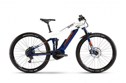 HAIBIKE Elektrofahrräder HAIBIKE Sduro FullNine 5.0 29'' Pedelec E-Bike MTB blau / weiß / orange 2019: Größe: S
