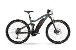 HAIBIKE Elektrofahrräder HAIBIKE Sduro FullNine 8.0 29'' Pedelec E-Bike MTB schwarz / grün / orange 2019: Größe: L
