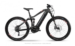 HAIBIKE Elektrofahrräder HAIBIKE Sduro FullSeven Life 6.0 27.5'' Damen Pedelec E-Bike MTB grau / schwarz / Coral rot 2019: Größe: S