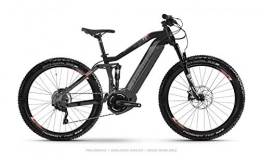 HAIBIKE Elektrofahrräder HAIBIKE Sduro FullSeven Life LT 6.0 27.5'' Damen Pedelec E-Bike MTB grau / schwarz / Coral rot 2019: Größe: L
