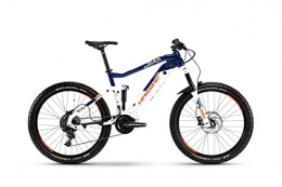 HAIBIKE Elektrofahrräder HAIBIKE Sduro FullSeven LT 5.0 27.5'' Pedelec E-Bike MTB weiß / blau / orange 2019: Größe: XL