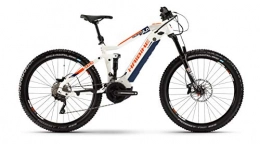 HAIBIKE Elektrofahrräder HAIBIKE SDURO FullSeven LT 5.0 Yamaha Elektro Bike 2020 (M / 44cm, Weiß / Schwarz / Orange)