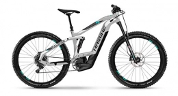 HAIBIKE Fahrräder HAIBIKE SDURO FullSeven LT 7.0 Bosch Elektro Bike 2020 (XL / 50cm, Schwarz / Grau / Türkis)