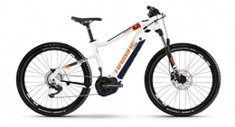 HAIBIKE Elektrofahrräder HAIBIKE SDURO HardSeven 5.0 Yamaha Elektro Bike 2020 (S / 40cm, Weiß / Orange / Blau)