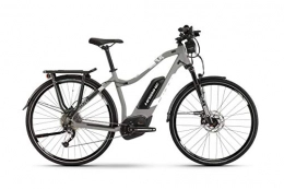 HAIBIKE Elektrofahrräder HAIBIKE Sduro Trekking 3.5 Damen Pedelec E-Bike Fahrrad grau / weiß 2019: Größe: L