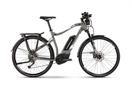 HAIBIKE Elektrofahrräder HAIBIKE Sduro Trekking 3.5 Pedelec E-Bike Fahrrad grau / weiß 2019: Größe: S