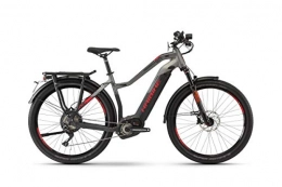 HAIBIKE Elektrofahrräder Haibike Sduro Trekking S 9.0 Damen Pedelec E-Bike Fahrrad grau / schwarz / rot 2019: Gre: M