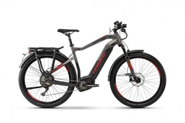 HAIBIKE Elektrofahrräder Haibike Sduro Trekking S 9.0 Pedelec E-Bike Fahrrad grau / schwarz / rot 2019: Größe: L