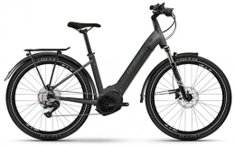 Winora Elektrofahrräder Haibike Trekking 7 630Wh Yamaha Elektro Fahrrad 2022 (27.5" LowStep S / 46cm, Anthrazit / Metal Olive (LowStep))