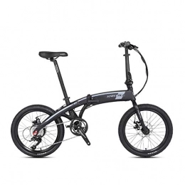 HECHEN 26 Zoll Elektro Fahrrad Faltbares Bike 250W Bicycle 21 Geschwindigkeiten Llithium Batterie Bremshebel mit elektromagnetischer Abschaltung Elektrofahrrad, Mountain E-Bike für Erwachsene,Grau