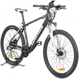 Hecht Fahrräder Hecht Grimis Elektro Mountainbike E-Bike / Li-Ion 36V / 10, 2Ah / Scheibenbremsen / RST-Federgabel / Shimano-Schaltung (Schwarz)