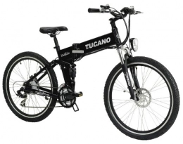 Marnaula Fahrräder Hide Bike MTB -   Motor 250W -36V   -Maximaler Klettergrad   - Austauschbarer Akku mit Sicherheitsschloss   - Shimano Tourney 21 sp - (HIDEBIKE - SCHWARZ)