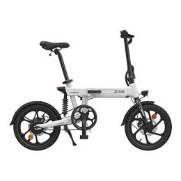 HIMO Elektrofahrräder HIMO Z16 Elektro-Mountainbike für Erwachsene, zusammenklappbar, dreistufige Aluminiumlegierung, abnehmbarer Lithium-Ionen-Akku, 36 V, 250 W, 10 Ah, maximale Fahrleistung 80 km (weiß)