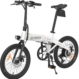 HIMO Fahrräder HIMO Z20 Abnehmbarer Akku Faltbares Elektrofahrrad für Erwachsene, Max. 80 km Reichweite, herausnehmbarer Akku mit großer Kapazität, 250-W-Gleichstrommotor (Weiß)