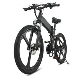HMEI Fahrräder HMEI elektrofahrrad klappbar 500W Folding Pendel Electric Bike for Erwachsene, 26"Electric Mountainbike mit 48 V12.8ah Abnehmbare Batterie, 21-Gang-Getriebe Full-Suspension-elektrisches Fahrrad