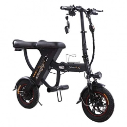 Hokaime Fahrräder Hokaime Elektro-Fahrrad, Lithium-Batterie Reise Kurzstreckenarbeit Faltrad Doppel mnnlichen und weiblichen Erwachsenen Batterie Auto Mini-Roller