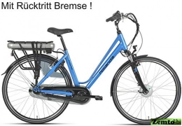 Hollandia Fahrräder Hollandia Elektrofahrrad Fronta 7 Gang blau mit Rcktrittbremse